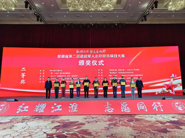 我市两个退役军人志愿服务项目获省级大赛二等奖